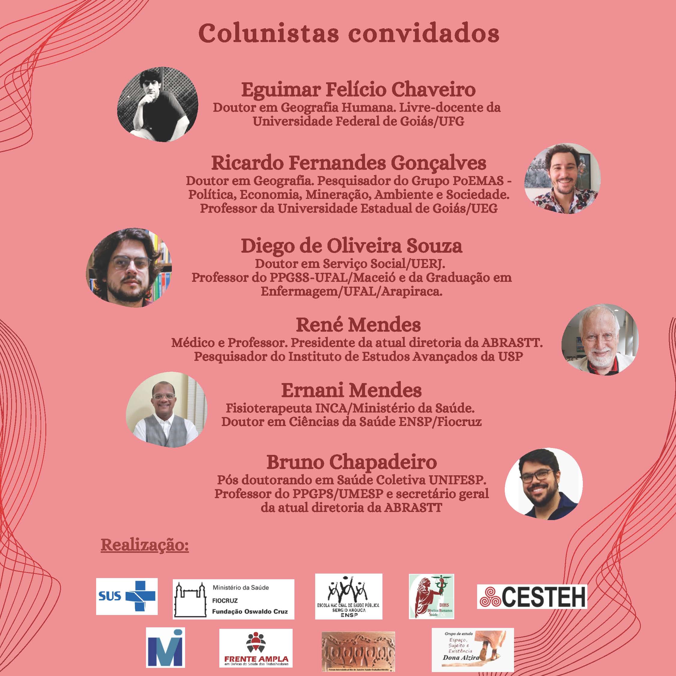 Colunistas convidados